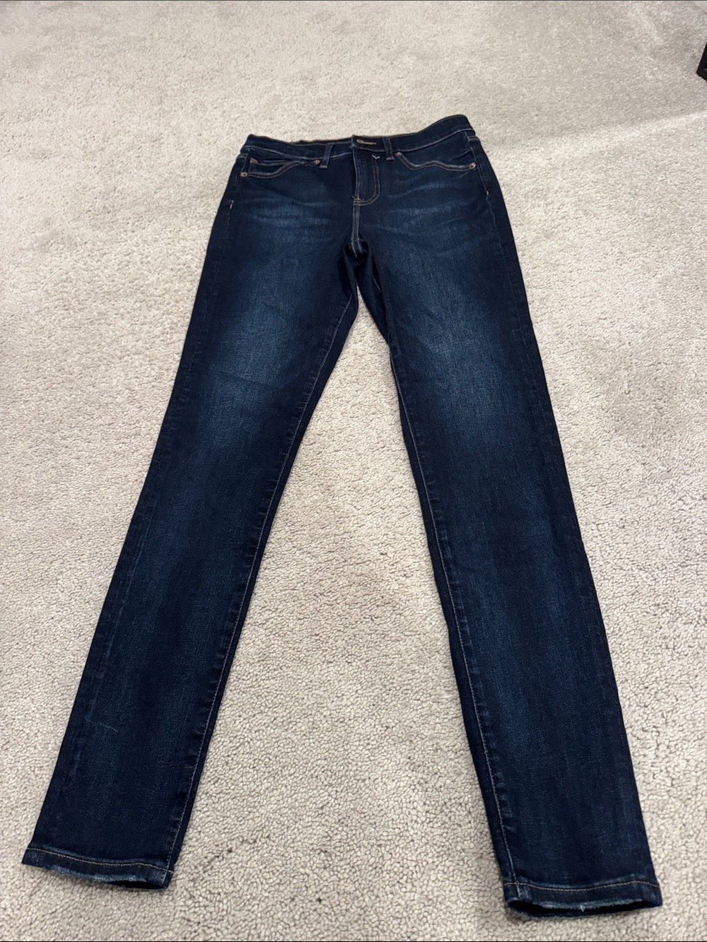 Express Women's Dark Indigo Skinny Jeans